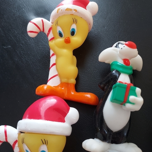 9 Blow Mold Tree Light Covers And 1 Vintage Lonney Tunes Taz Covers Only - Picture 7 of 9